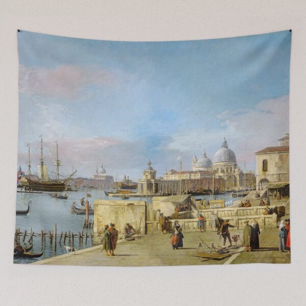 Item preview, Entrance to the Grand Canal from the Molo, Venice - Canaletto designed and sold by brushandframes.