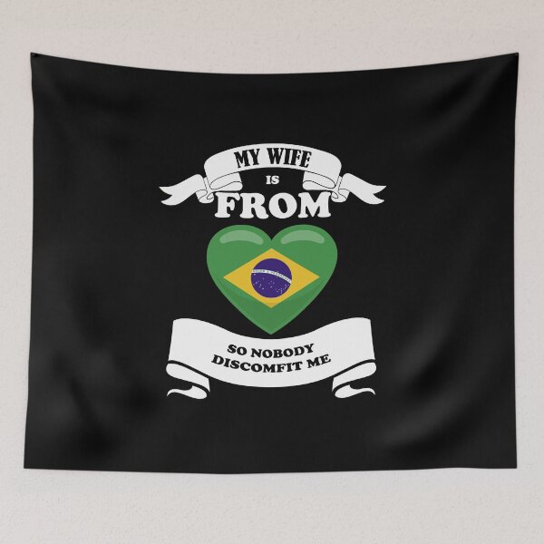 Item preview, Wife Latina Brazil Gift designed and sold by elwizkhalifa.