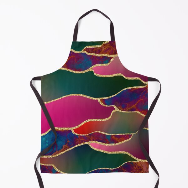 Item preview, Colourful Geometric Shapes with Gold Lines designed and sold by BilgePaksoylu.