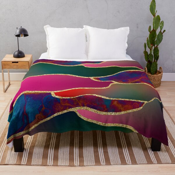 Item preview, Colourful Geometric Shapes with Gold Lines  designed and sold by BilgePaksoylu.