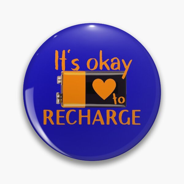 Item preview, It's OK to recharge battery mental health designed and sold by DesignsofNote.