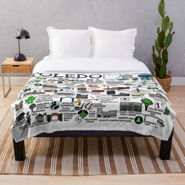 Item preview, Mapa de Toledo, Ohio designed and sold by fiberandgloss.