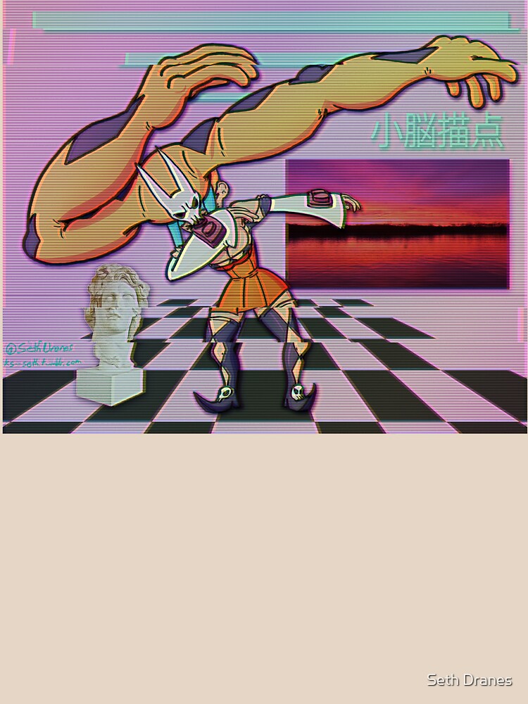 Skullgirls Vaporwave - Cerebella Dab by SethDranes