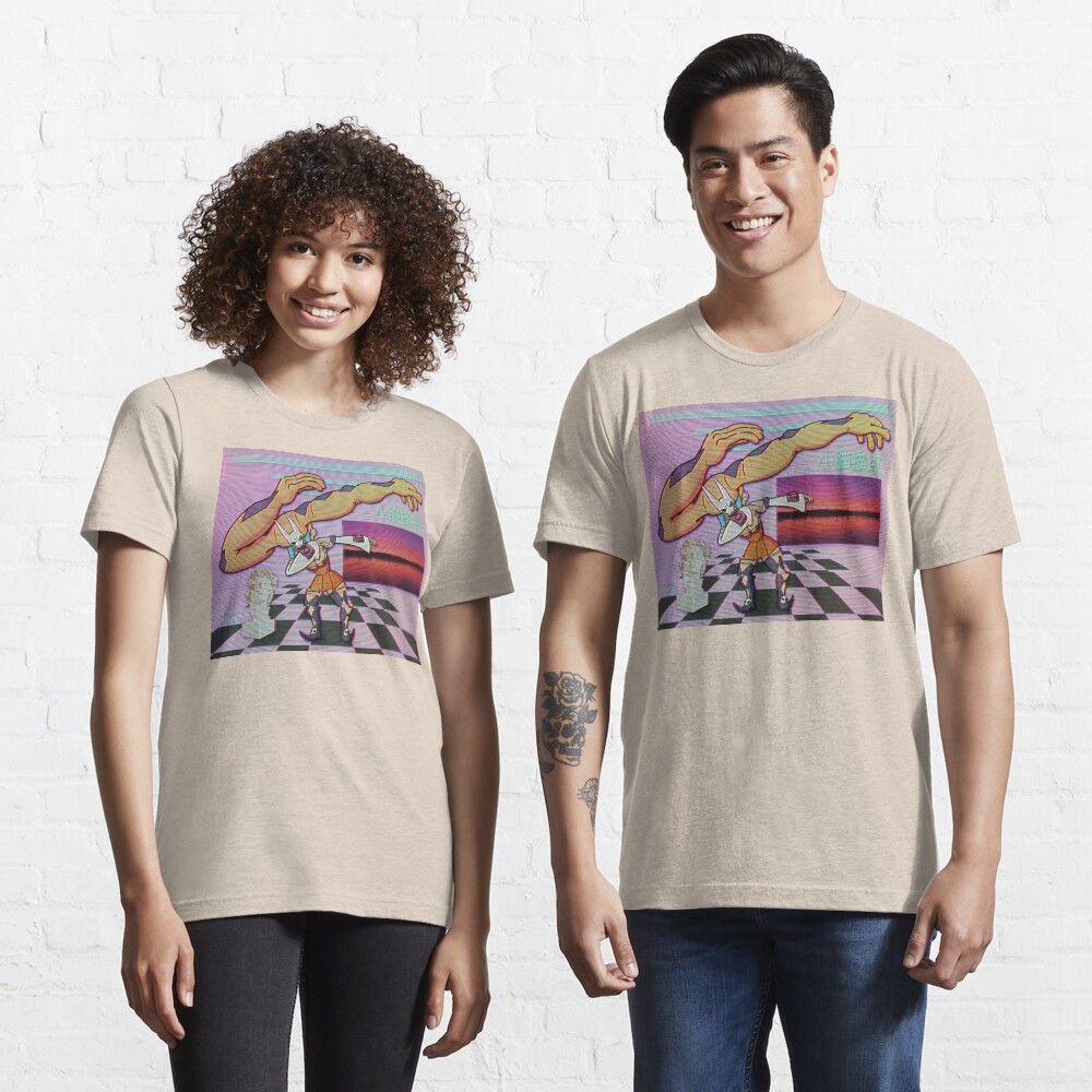 Skullgirls Vaporwave - Cerebella Dab Essential T-Shirt