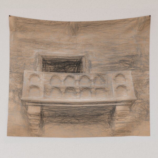 Item preview, Romeo And Juliet's Balcony da Vinci Art designed and sold by Londonimages.