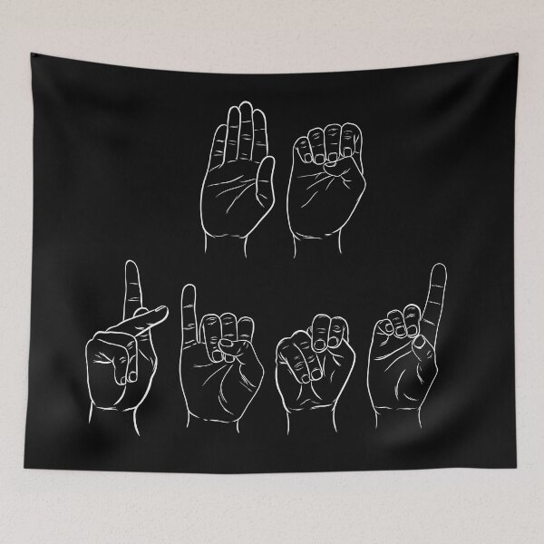 Item preview, Be Kind: Outline in ASL  designed and sold by rmcbuckeye.