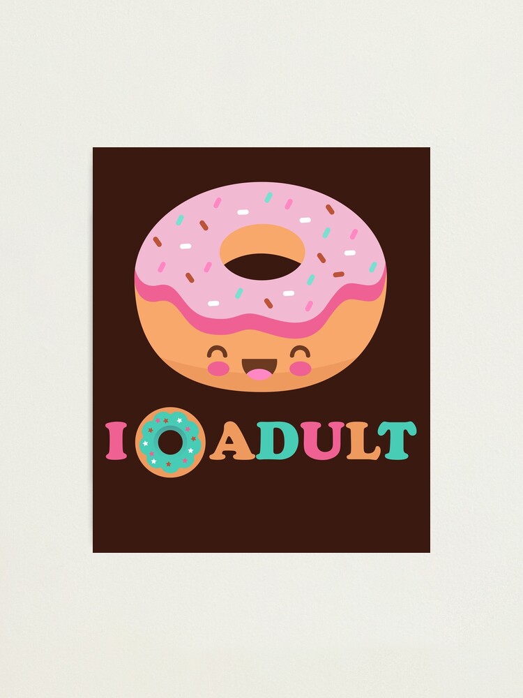 Donut Monster | Cute kawaii pastry anime gift' Men's T-Shirt | Spreadshirt