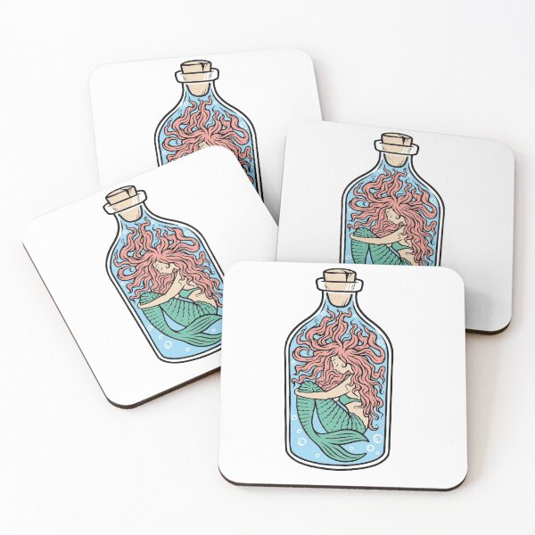 Item preview, Mermaid in a Bottle designed and sold by VerboShop.