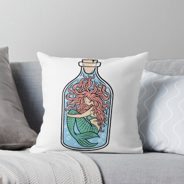 Item preview, Mermaid in a Bottle designed and sold by VerboShop.