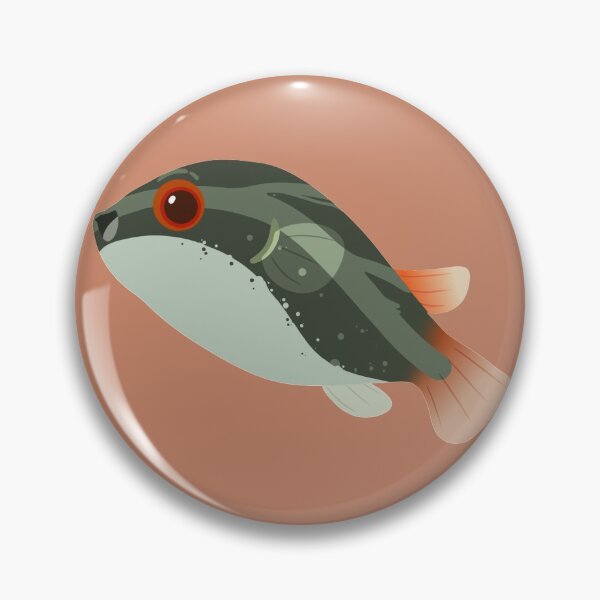 Item preview, Red Eyed Pufferfish (C. irrubesco) designed and sold by ShinsShui.