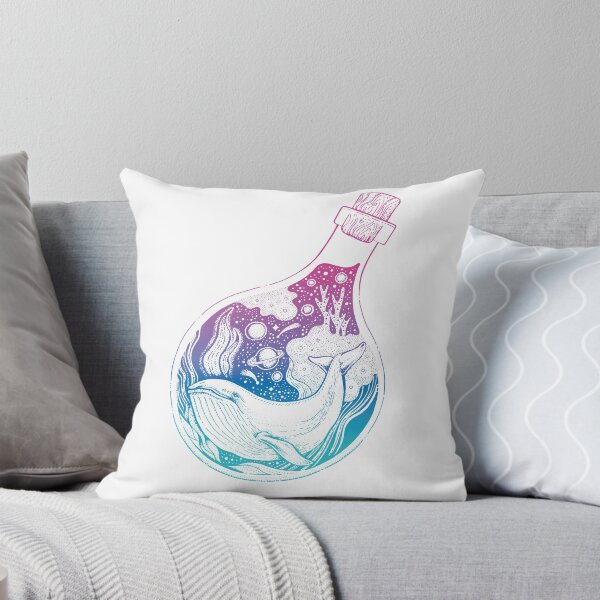 Item preview, Tie Dye Whale in a Bottle designed and sold by VerboShop.
