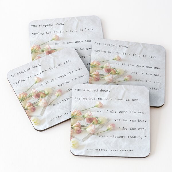 Item preview, Anna Karenina Quotation designed and sold by Little Owlet Art.