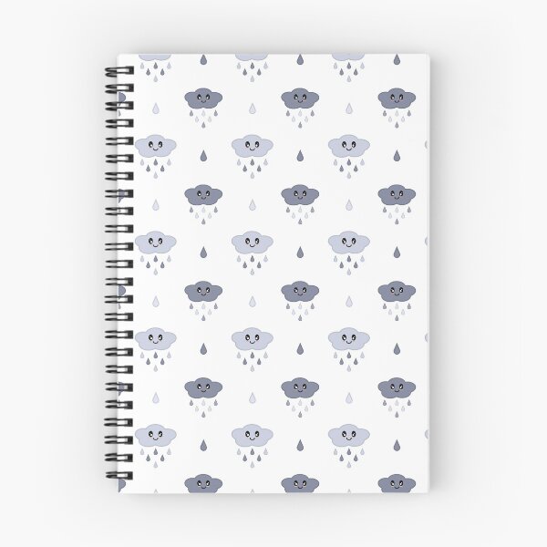 Item preview, Kawaii Cute Rain Cloud Pattern designed and sold by Kelly Leung.
