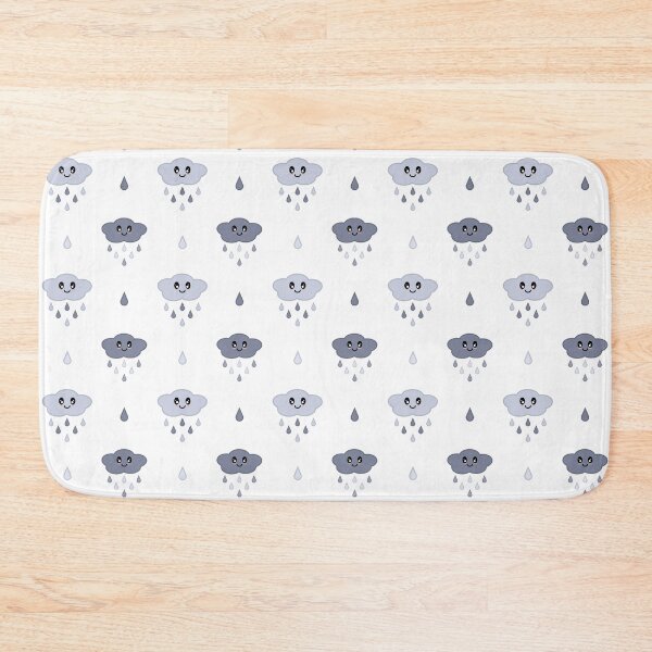 Item preview, Kawaii lindo patrón de nube de lluvia designed and sold by Kelly Leung.