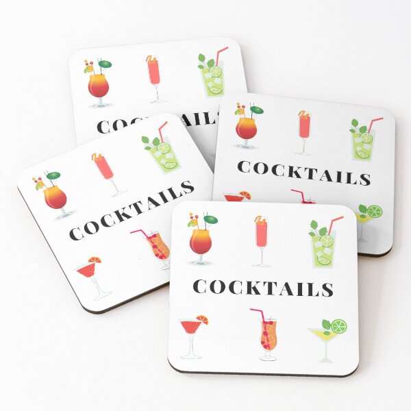 Item preview, Fruity Alcoholic Drinks Cocktails designed and sold by Orchyd.