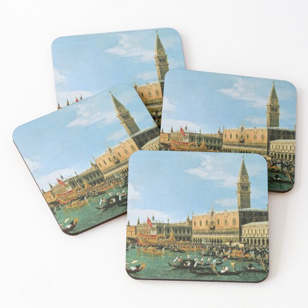 Item preview, Return of 'Il Bucintoro' on Ascension Day - Canaletto designed and sold by brushandframes.