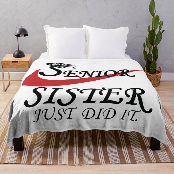 Item preview, Senior graduate sister just did it 2021, Graduate shirt for sister 2021, Family of Graduate Shirts designed and sold by GalaxyStoreDZ.