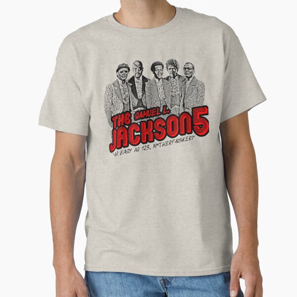 Item preview, The Samuel L. Jackson 5 (Samuel L. Jackson Band Shirt) designed and sold by uselessnyc.