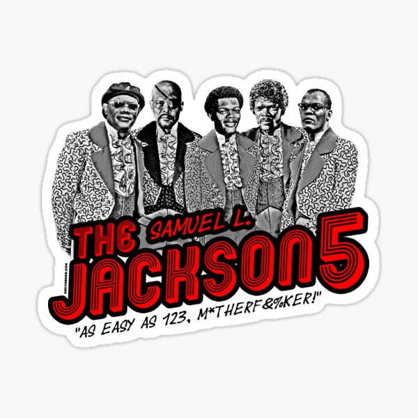 Item preview, The Samuel L. Jackson 5 (Samuel L. Jackson Band Shirt) designed and sold by uselessnyc.