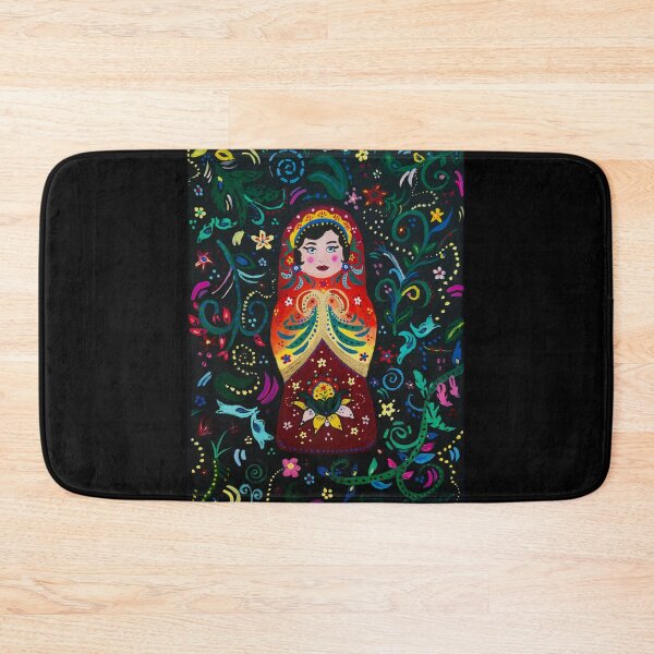 Item preview, Russian doll in acrylic  designed and sold by FMpaints.
