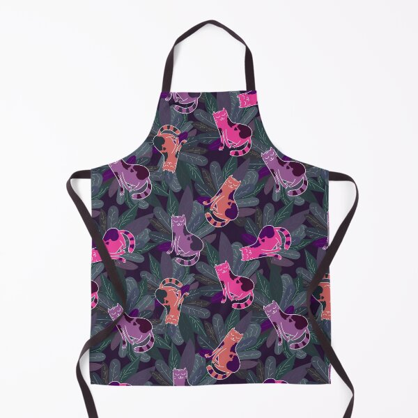 Item preview, colorful cats on a tropical background designed and sold by DaryaLavit.