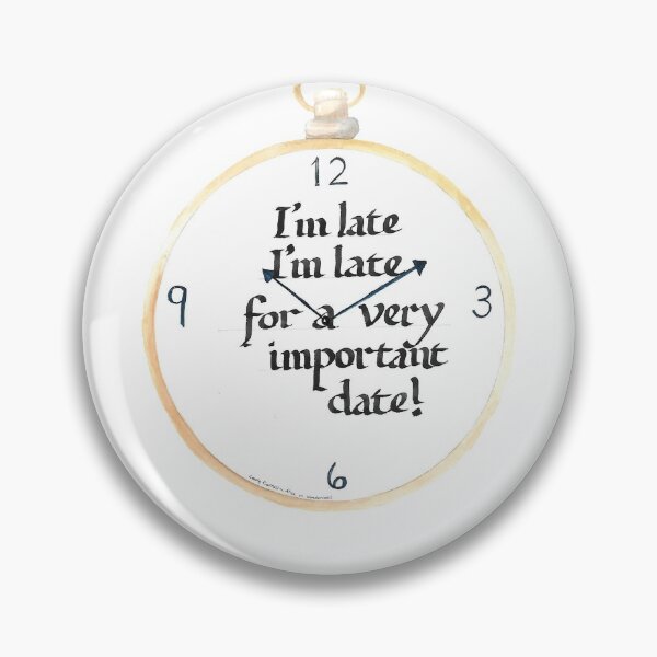 Item preview, I'm Late! I'm Late! designed and sold by Annartist2015.