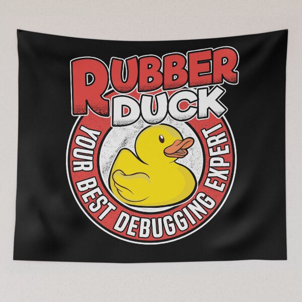 Item preview, Funny Rubber Duck Debugging Service Coder Gift designed and sold by Stronzi.