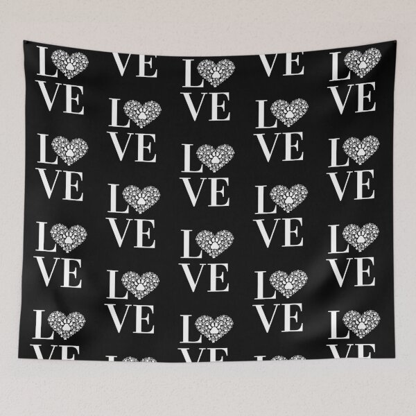 Item preview, LOVE - Paw designed and sold by PomchiloveNlife.