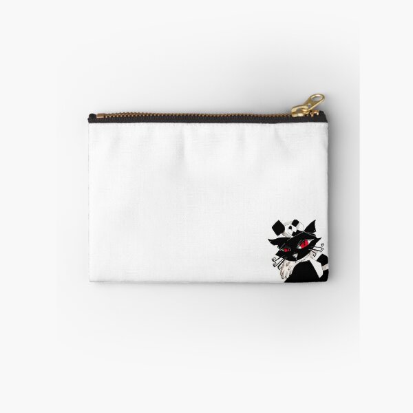 Item preview, Black cat with red eyes with a bunny paw on his mouth  designed and sold by Pratyasa.