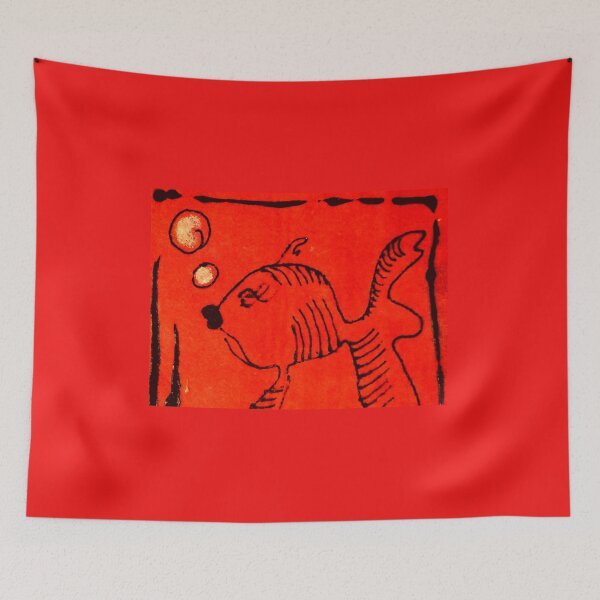 Item preview, red fish designed and sold by Martina Sver.