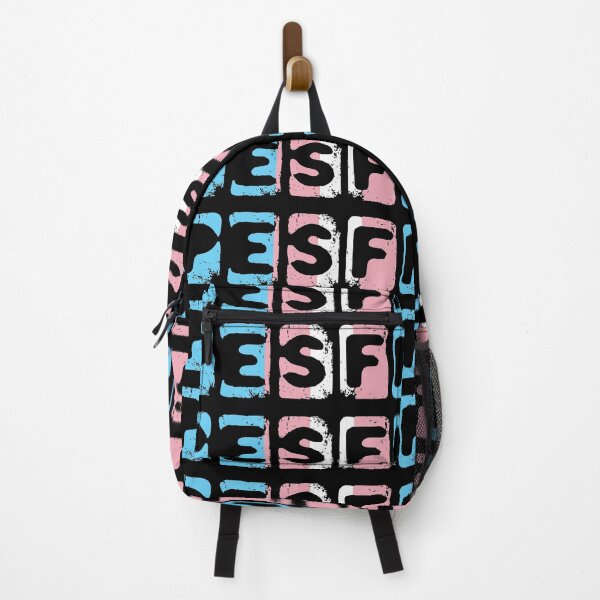 Item preview, ESFP Myers Briggs Type on a Transgender Pride Background designed and sold by TheMurphyGirl.