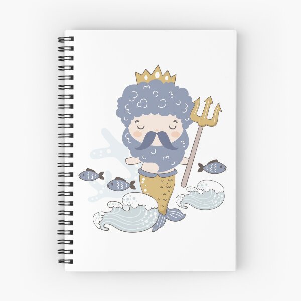 Item preview, King mermaid designed and sold by VerboShop.