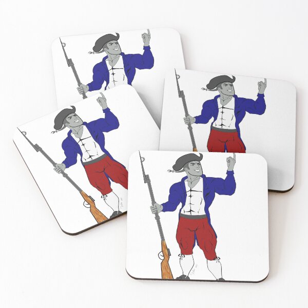 Item preview, Patriots Read (w/musket)  designed and sold by Hei-Yu-Fan-Art.