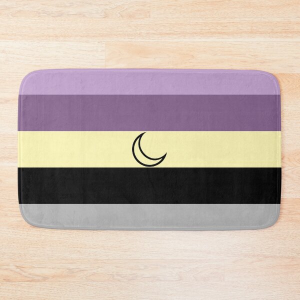 Item preview, Lunarian Non Binary Pride Flag LGBTQ designed and sold by RosiesSticks.