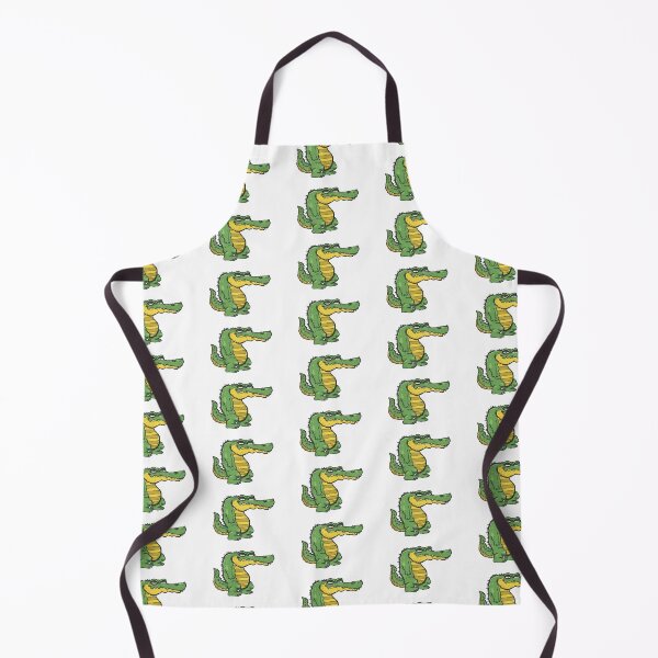 Item preview, A cartoon style artwork of a lazy alligator designed and sold by crazycollective.