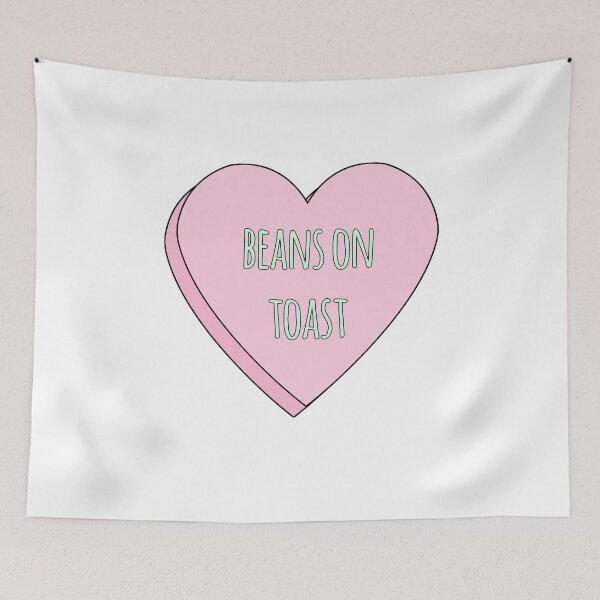 Item preview, Beans on Toast Candy Heart designed and sold by osikaia.