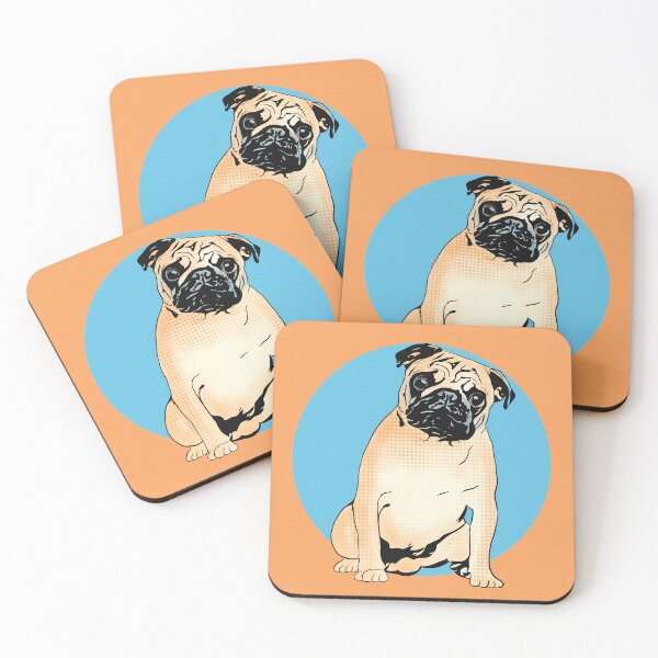 Item preview, Pop art Pug graphic design art designed and sold by forziati design.