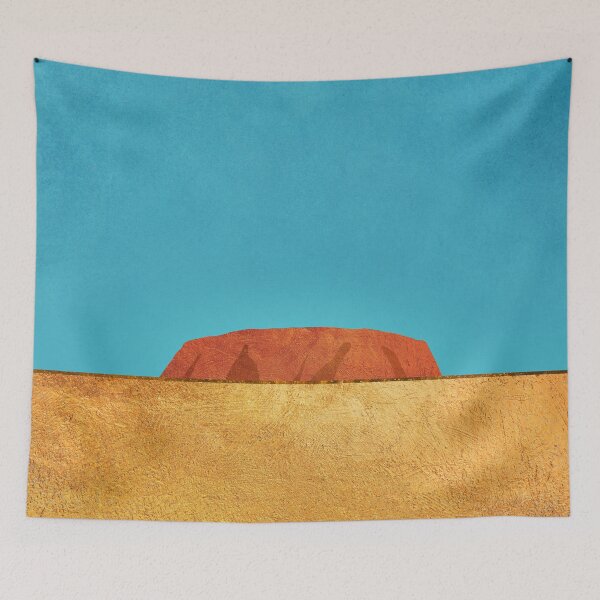 Item preview, Uluru - Ayers Rock - Abstract Desert Landscape designed and sold by JackMoreh.