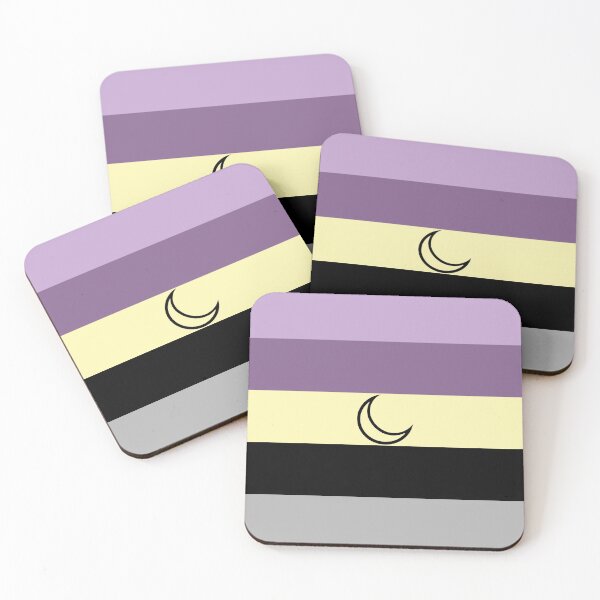 Item preview, Lunarian Non Binary Pride Flag LGBTQ designed and sold by RosiesSticks.