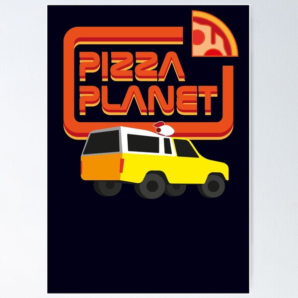 Item preview, Camión Pizza Planet designed and sold by MG-Artwork.