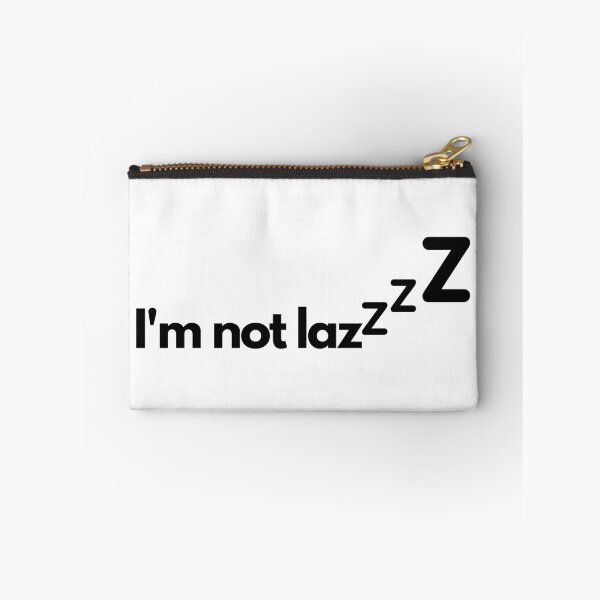 Item preview, I'm not lazzzzz (lazy) designed and sold by Anna  Huijgen.