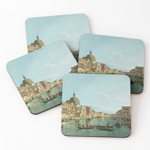 Item preview, The Upper Reaches of the Grand Canal with S. Simeone Piccolo - Canaletto designed and sold by brushandframes.