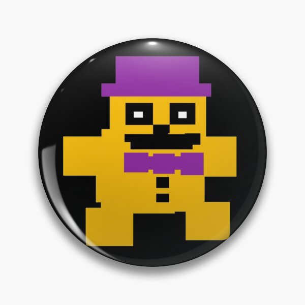 Five Nights at Freddy's Fredbear's Family Diner Security Badge Pin for  Sale by pinjann