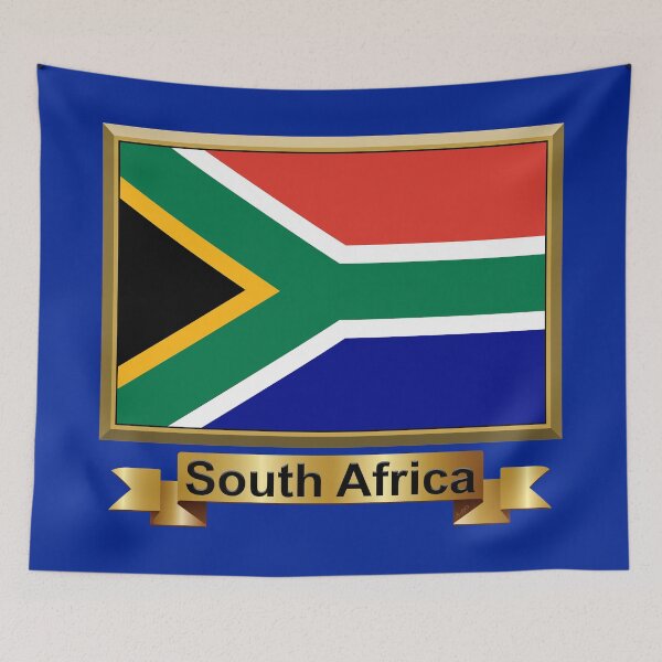 Item preview, South African Flag Gifts, Masks, Stickers & Products designed and sold by mpodger.