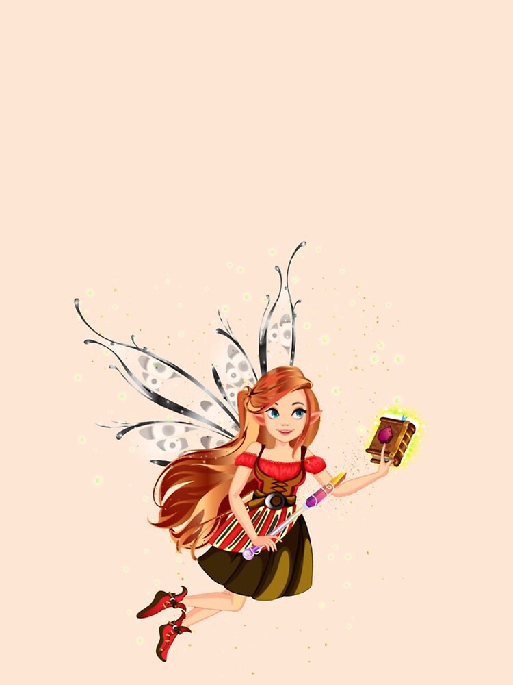 Thumbnail 4 of 4, iPhone Case, Felicia The Magical Fairy Book Club Fairy Creating A New Book™ designed and sold by TeelieTurner.