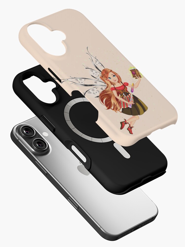 Thumbnail 2 of 4, iPhone Case, Felicia The Magical Fairy Book Club Fairy Creating A New Book™ designed and sold by TeelieTurner.