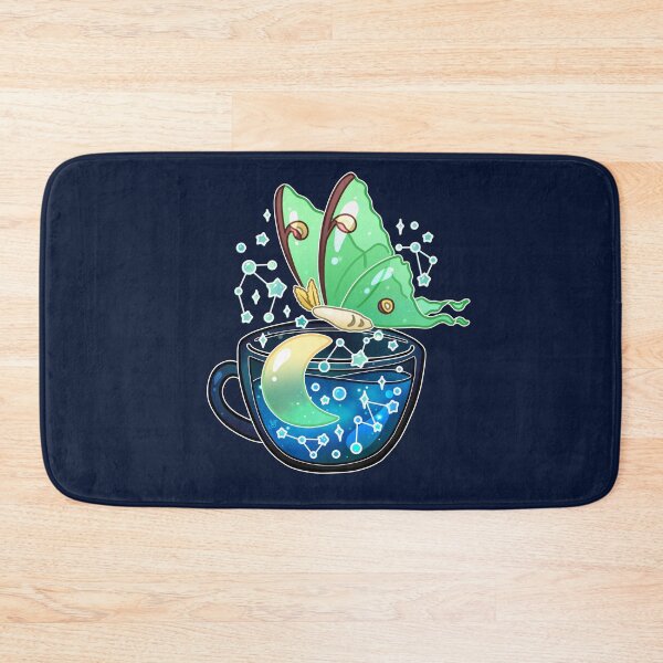 Item preview, Celestial Luna Moth Teacup designed and sold by heysoleilart.