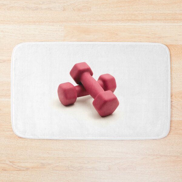 Item preview, Pink fixed-weight dumbbells designed and sold by troianifabrizio.
