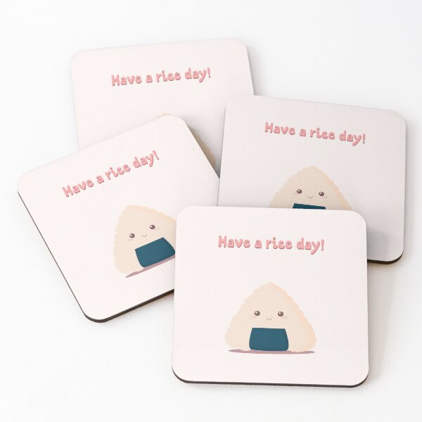 Item preview, Have a rice day! designed and sold by Banana Latte Designs.