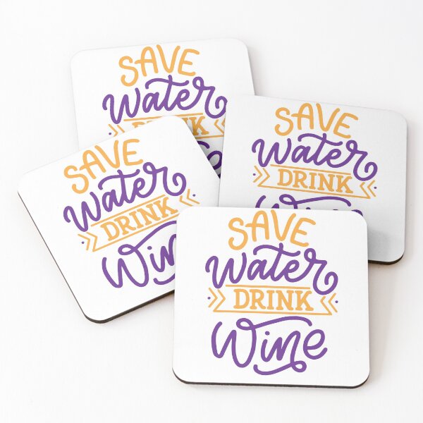 Item preview, Save Water Drink Wine designed and sold by Nostalgia88.